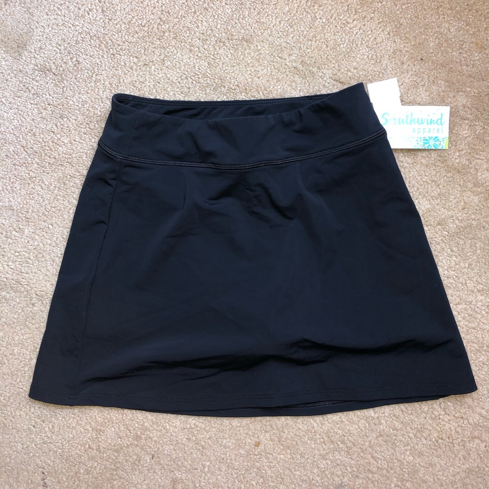 Spunkwear black court skort